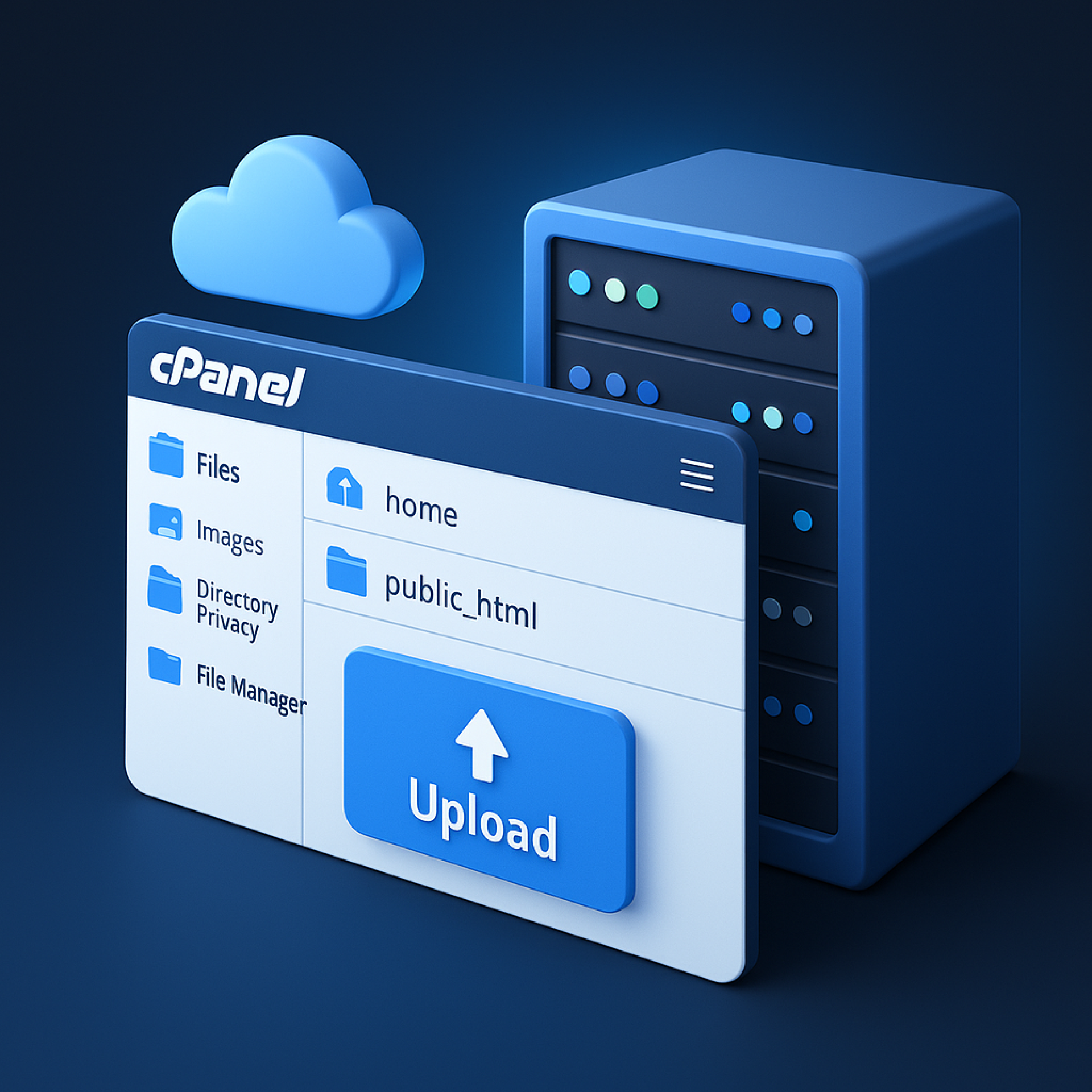 cPanel vasitəsilə sayt necə yerləşdirilir (deploy olunur)?